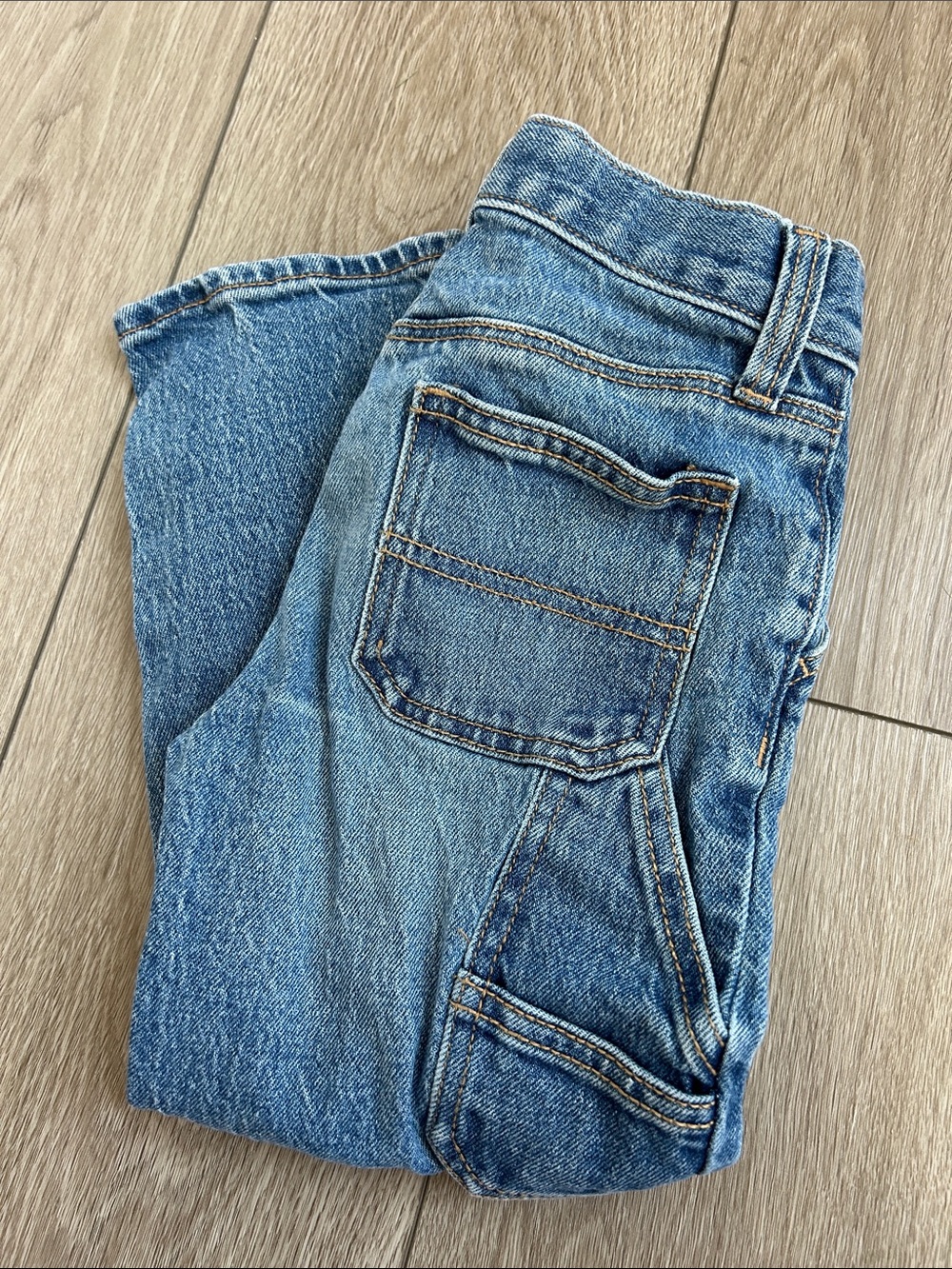 Old Navy Boys 4T Medium Blue Straight Jeans